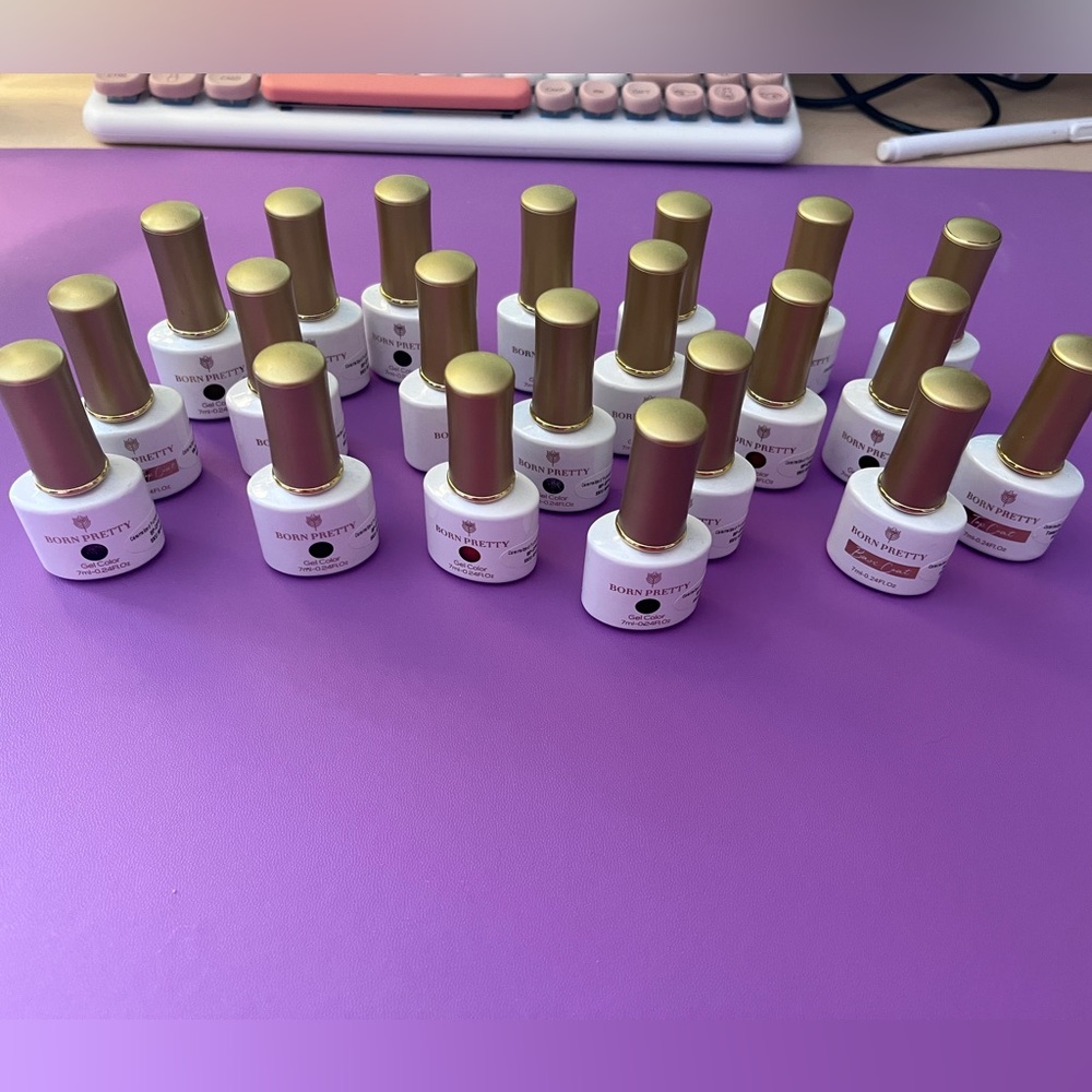 Born Pretty Caramelized Pumpkin Gel set